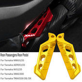 Piese pentru motociclete Pedală din spate Suport pentru picioare pasager Picior pentru YAMAHA XMAX 300 NMAX155 AEROX155 NVX155 TMAX530 DS DX CNC