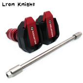 DUCATI Monster 696 796 795 1100 Monster696 motorkerékpárhoz, CNC leesés elleni védőkeret csúszka védőburkolat ütközésvédő védő