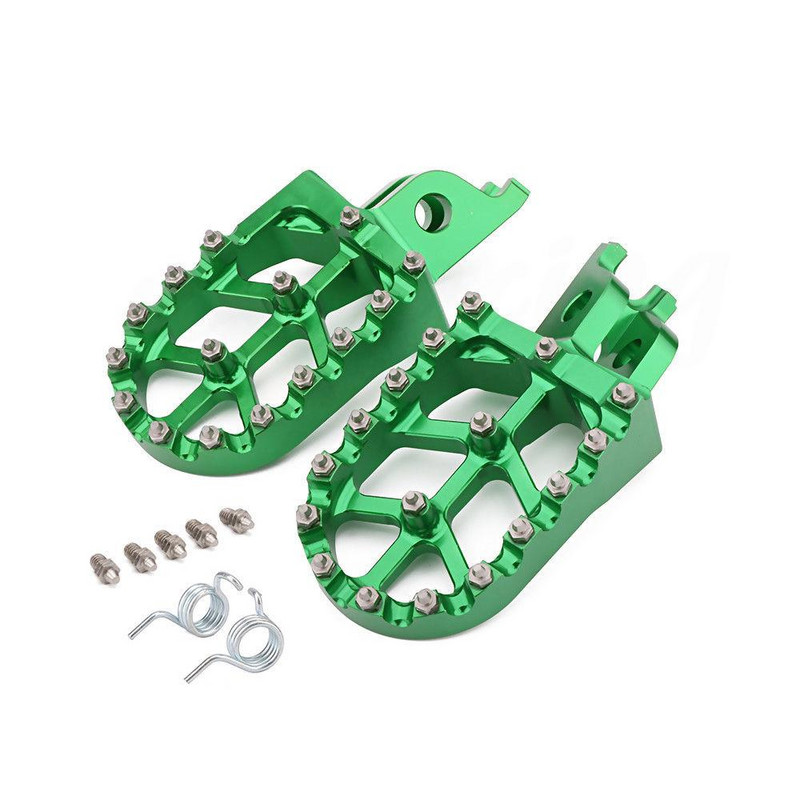 Motorkerékpár lábtartók lábtartók lábtartók lábtámaszok KAWASAKI KX250F KX450F KXF250 KXF450 2007- 2018 KLX450R 2008 2009 2010 2011-hez