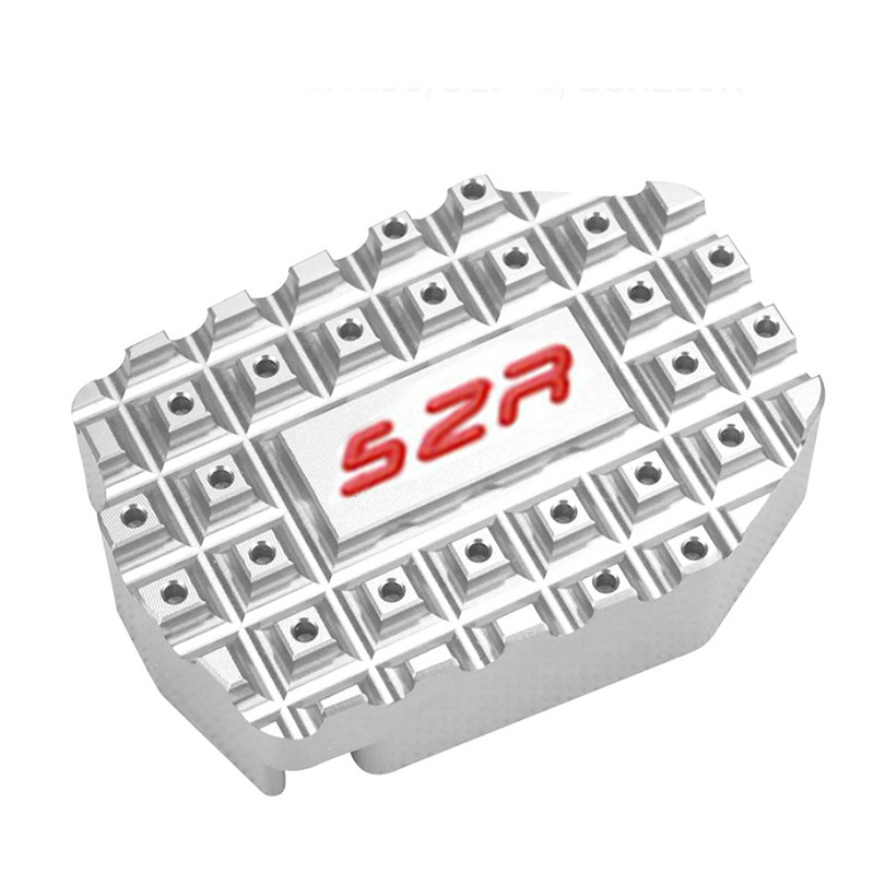 Predĺženie zadnej brzdovej páky motocykla, zväčšovacie predĺženie stupačky pre Derbi Terra 125 / Adventure 125, brzdová doštička