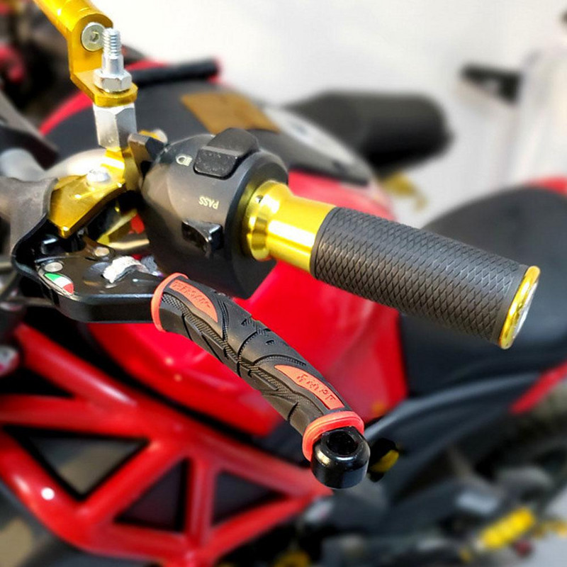 2 db univerzális puha csúszásmentes fékkar markolatvédő kormányburkolat motorkerékpárhoz