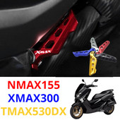 Diely zadného pedálu motocykla, protišmykový otočný pedál pre Yamaha AEROX155, NVX155, XMAX300, TMAX 530, 2 ks