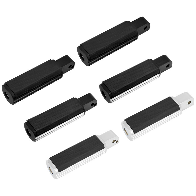 Motocyklové stúpačky Defiance, čierne/chrómové, zadné, pre spolujazdca, samec, držiak, pre Harley Softail Breakout Low Rider 2018-21 2022