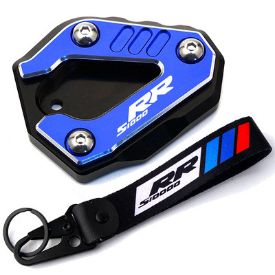 Motorkerékpár CNC támasztóállvány oldalsó állvány megnövelt hosszabbító kulcstartó BMW S1000 RR S1000RR S 1000 RR 2019-2020 2021 2022