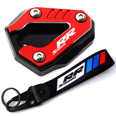 Motorkerékpár CNC támasztóállvány oldalsó állvány megnövelt hosszabbító kulcstartó BMW S1000 RR S1000RR S 1000 RR 2019-2020 2021 2022