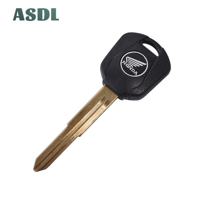 Univerzálna rukoväť pre embryo kľúče od motocykla pre HONDA CBR600 CB400 CBR1000 CBR900 Ľavá dvojitá drážka s nezostrihanou čepeľou kľúčov