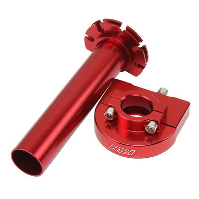 Motocykel Univerzálny 22mm 7/8 palcový viacfarebný CNC hliníkový akcelerátor, škrtiaca klapka, otočné rukoväte, riadidlá, moped, skúter, bicykel