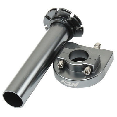 Motocykel Univerzálny 22mm 7/8 palcový viacfarebný CNC hliníkový akcelerátor, škrtiaca klapka, otočné rukoväte, riadidlá, moped, skúter, bicykel