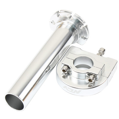 Motocykel Univerzálny 22mm 7/8 palcový viacfarebný CNC hliníkový akcelerátor, škrtiaca klapka, otočné rukoväte, riadidlá, moped, skúter, bicykel