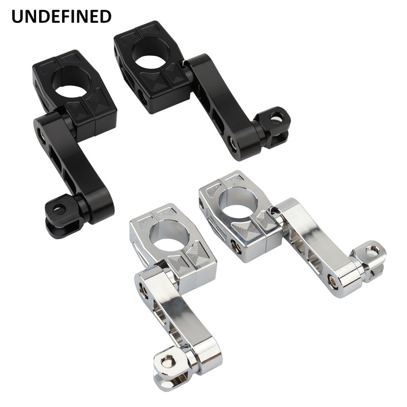 1 1/4"-es, 32 mm-es motorvédő lábtartó bilincsek Highway lábtartó rögzítőkészlet állítható Honda Yamaha Kawasaki Indian Cruiser FXDR 114-hez