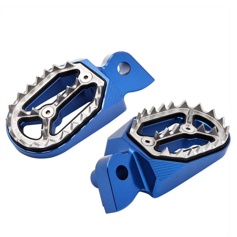 Motorkerékpár CNC lábtartó pedál lábtartó YAMAHA YZ 85 125 250 YZ85 YZ125 YZ250 WR250F WR 250F 1999-2015 YZ450F 2004-216
