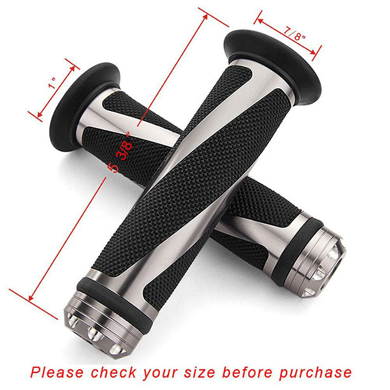 Rukoväť na riadidlá motocykla Domino ATV Dirt Pit Bike Racing Motocross 7/8 "22 MM gélová gumená brzda Univerzálne rukoväte