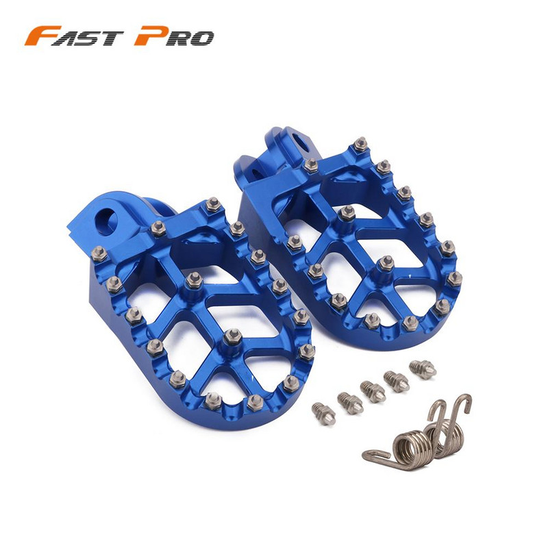 Motorkerékpár CNC lábtartók Lábtartók Pedálok Husqvarna TC TE FC FE FS 65 85 125 250 300 350 350S 450 501 501S 2014-2016