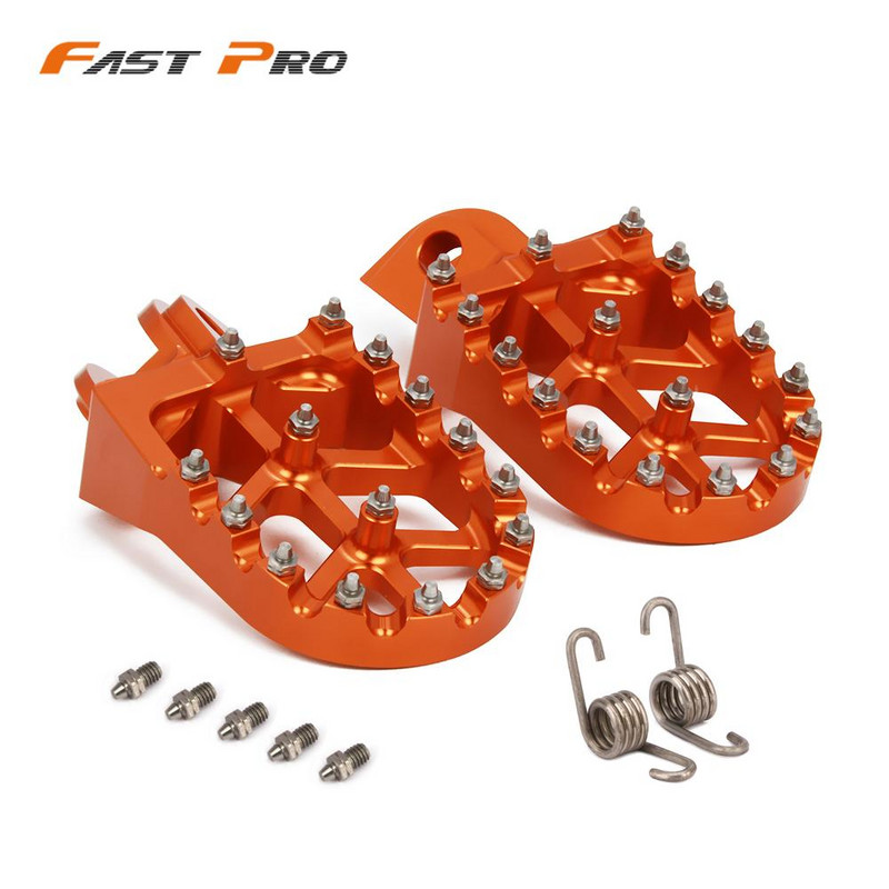 Motorkerékpár CNC lábtartók Lábtartók Pedálok Husqvarna TC TE FC FE FS 65 85 125 250 300 350 350S 450 501 501S 2014-2016