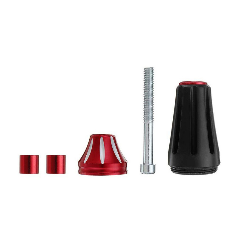 Univerzális 8 mm-es csavaros motorkerékpár ütközési pad keret, csúszkavédő motorkerékpár robogó M8 leesésgátló motorvédő ütközőrúd
