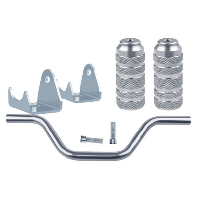 Stúpačky na motocykel, protišmykové opierky nôh, diaľničné stúpačky, hliníková zliatina, skladacie zadné pedále