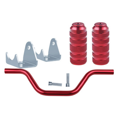 Stúpačky na motocykel, protišmykové opierky nôh, diaľničné stúpačky, hliníková zliatina, skladacie zadné pedále