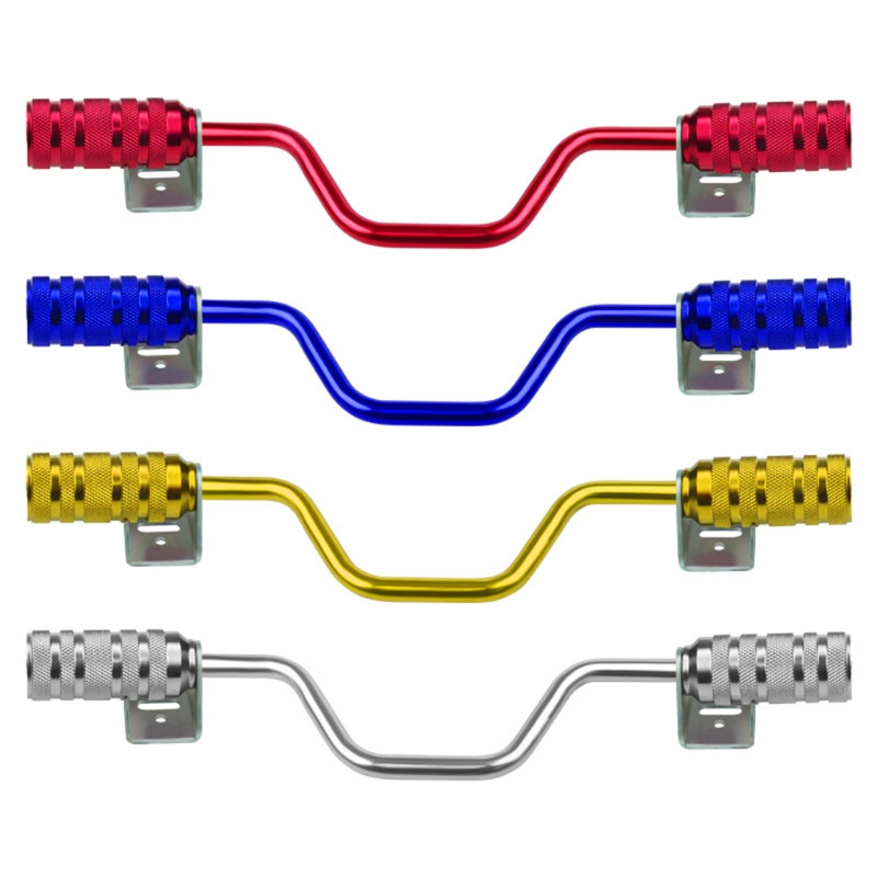 Stúpačky na motocykel, protišmykové opierky nôh, diaľničné stúpačky, hliníková zliatina, skladacie zadné pedále