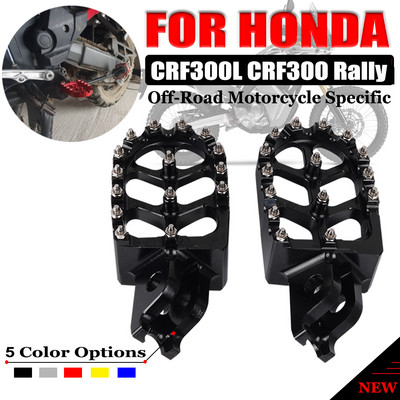 Pentru Honda CRF300L CRF 300 L CRF300 Rally CRF 300L 250 Accesorii pentru motociclete Suport pentru picioare Suportă pentru picioare Pedale Placă Suport pentru picioare