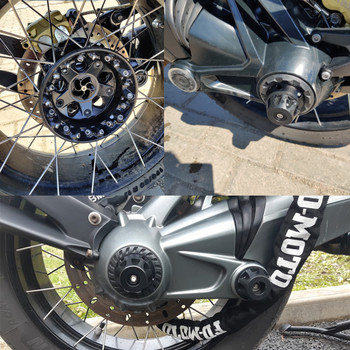 R1250GS Adventure Мотоциклет Задно колело Ос Вилка Краш протектор Плъзгащ шпиндел Защита на главината за BMW R1250GS LC ADV 2019 2020