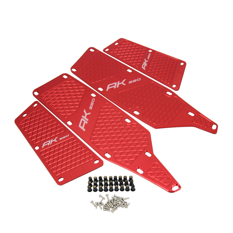 KYMCO AK550 típushoz KYMCO AK 550 ÚJ motorkerékpár padlólapok lábtartók pedál első és hátsó lábtartó lábléc Step 2021 2020 2019