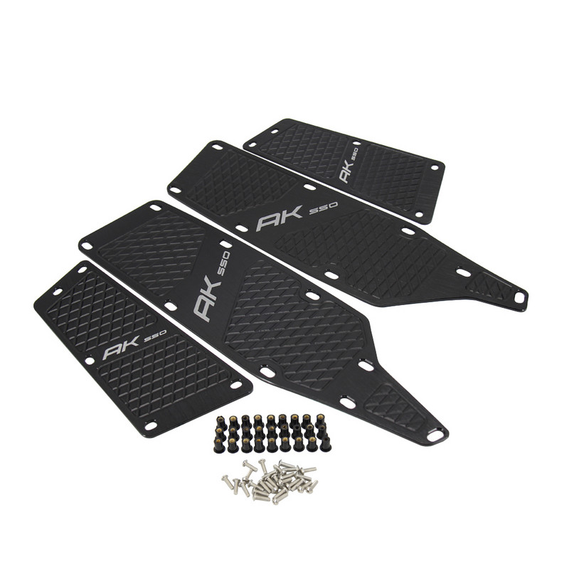 KYMCO AK550 típushoz KYMCO AK 550 ÚJ motorkerékpár padlólapok lábtartók pedál első és hátsó lábtartó lábléc Step 2021 2020 2019