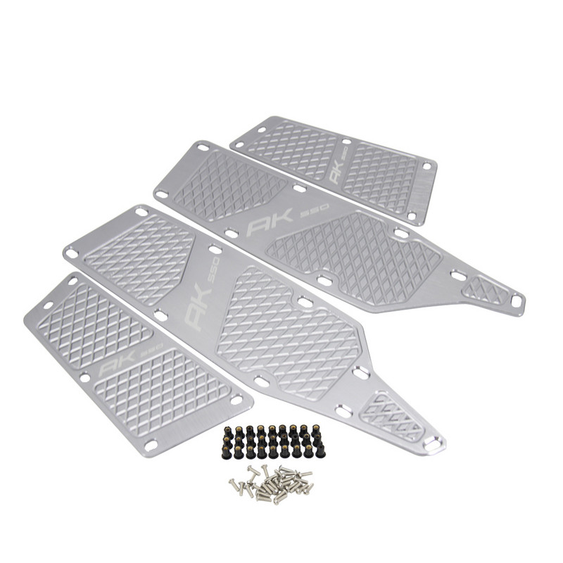 KYMCO AK550 típushoz KYMCO AK 550 ÚJ motorkerékpár padlólapok lábtartók pedál első és hátsó lábtartó lábléc Step 2021 2020 2019