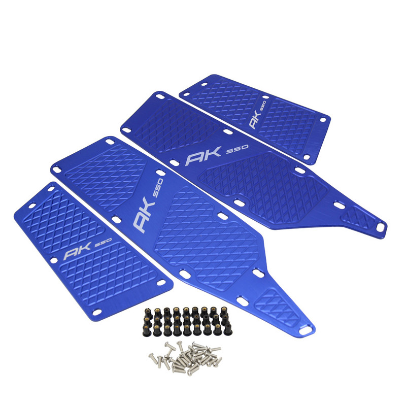 KYMCO AK550 típushoz KYMCO AK 550 ÚJ motorkerékpár padlólapok lábtartók pedál első és hátsó lábtartó lábléc Step 2021 2020 2019