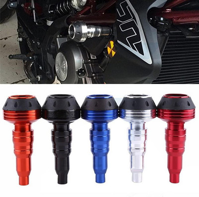 1 db univerzális motorkerékpár váz csúszka leesésvédő M10 ütközésgátló golyós motorvédelem motorkerékpár ütközésvédő rúd