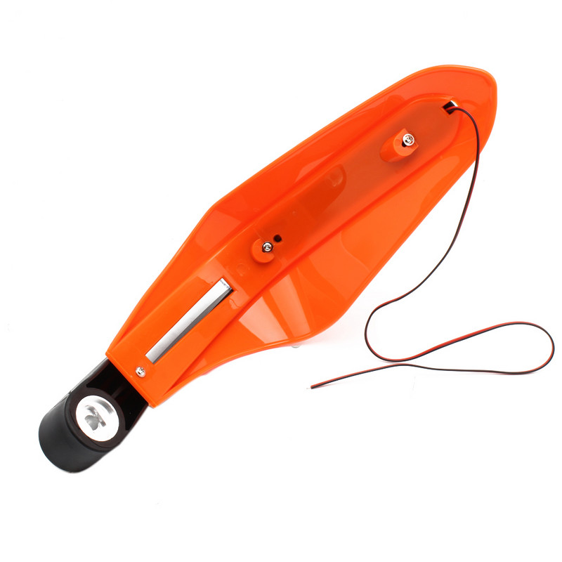 Apărătoare de mână pentru ghidon cu lumină LED pentru motociclete 1 pereche de apărători cu LED pentru mâini pentru ATV Motocross Dirt Bike 22mm 28mm Ghidon