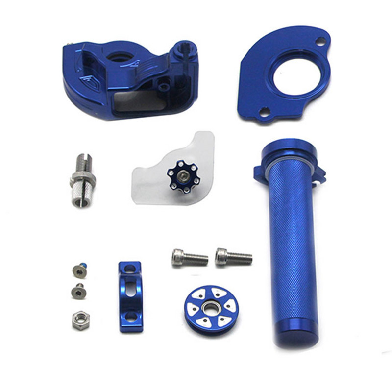 ALCON-Racing 22 mm-es CNC alumínium gyorsító fojtószelep-csavaró fogantyúk motorkerékpár moped robogóhoz ATV Dirt Pit Bike 110-250cc