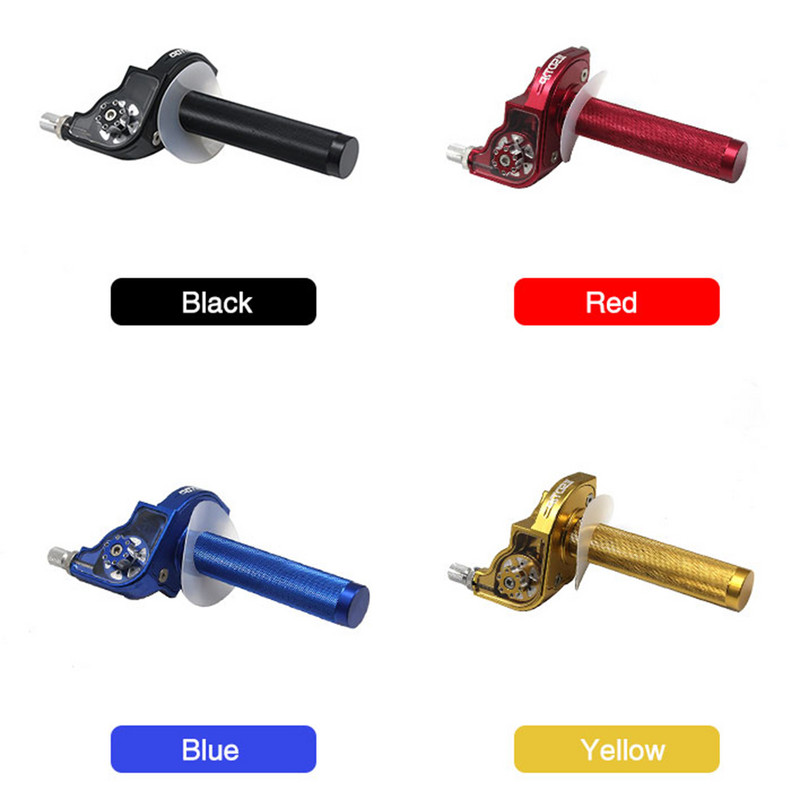 ALCON-Racing 22 mm-es CNC alumínium gyorsító fojtószelep-csavaró fogantyúk motorkerékpár moped robogóhoz ATV Dirt Pit Bike 110-250cc