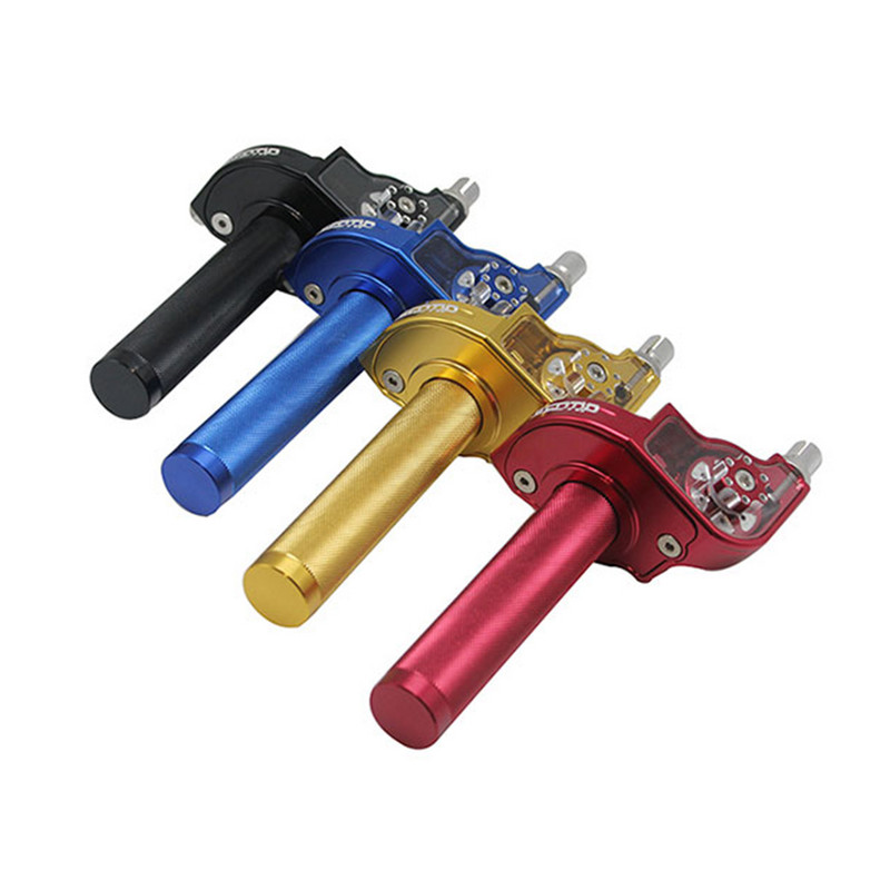 ALCON-Racing 22 mm-es CNC alumínium gyorsító fojtószelep-csavaró fogantyúk motorkerékpár moped robogóhoz ATV Dirt Pit Bike 110-250cc