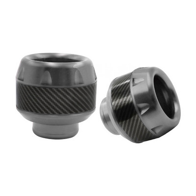 2 buc. Motociclete din aliaj de aluminiu Protector de cădere, antideflagrant, cupe pentru furcă față, glisoare, accesorii universale de siguranță pentru moto.