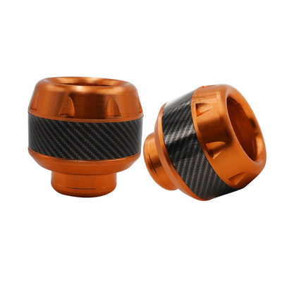 2 buc. Motociclete din aliaj de aluminiu Protector de cădere, antideflagrant, cupe pentru furcă față, glisoare, accesorii universale de siguranță pentru moto.