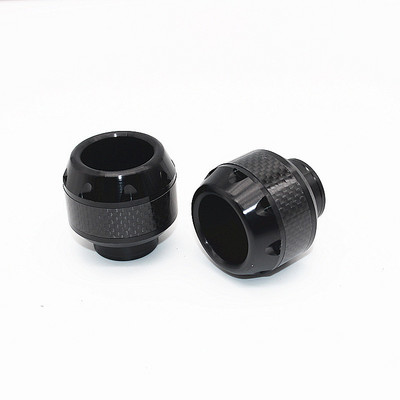 2 buc. Motociclete din aliaj de aluminiu Protector de cădere, antideflagrant, cupe pentru furcă față, glisoare, accesorii universale de siguranță pentru moto.