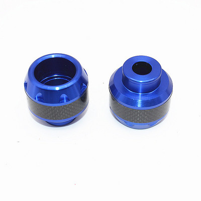 2 buc. Motociclete din aliaj de aluminiu Protector de cădere, antideflagrant, cupe pentru furcă față, glisoare, accesorii universale de siguranță pentru moto.