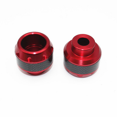2 buc. Motociclete din aliaj de aluminiu Protector de cădere, antideflagrant, cupe pentru furcă față, glisoare, accesorii universale de siguranță pentru moto.