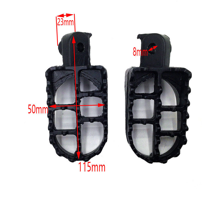 Stúpačky pre motocykle a stúpačky pre XR50R CRF50 CRF70 CRF80 CRF100F, opierky nôh na motocykle, čínske motocykel Dirt Pit Bike