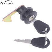 3 ks/sada 2 kľúčov + 1 zámok zámok zadnej skrinky pre elektrické auto, skúter, príslušenstvo pre zámok kufra, zadné zámky pre motocykel