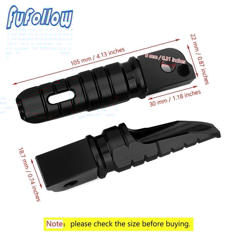 Zadné stupačky pre motocykel, opierka na nohy spolujazdca pre KYMCO XT250 250 300 XT250 300 2017-2019 2020