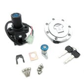 Motorkerékpár gyújtáskapcsoló zárak Gáz Üzemanyag Benzintank fedél készlet Honda CBF 500 600 1000 Hornet 900 CB900 CB 919 2002-2007