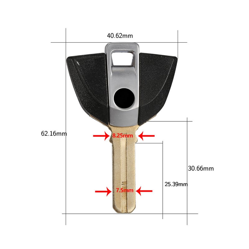 Prázdne kľúče od motocykla, nerezaná čepeľ pre BMW F650GS F800 K1300GT K1200R R1200RT K1300R S1000RR, vložiť čip