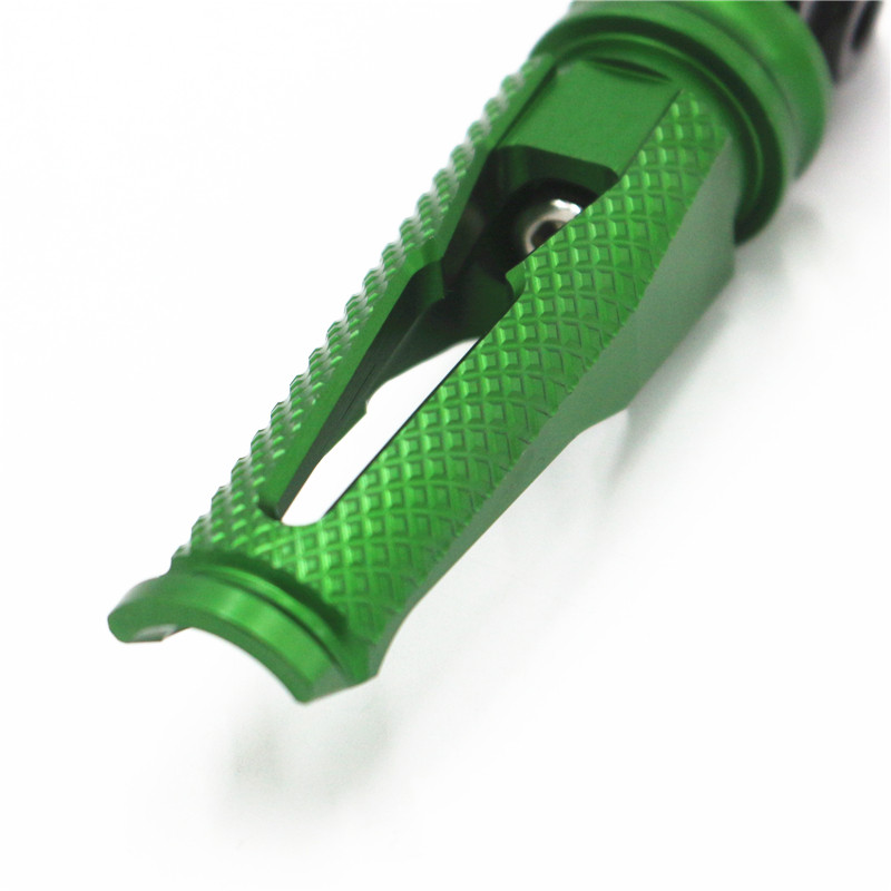 Kawasaki Z750 Z900 Z1000 ZX6R Z800 ZX10R ER-6N ER-6F Z900RS motorkerékpár lábtartókhoz Pedálok CNC alumínium hátsó utas lábtartókhoz