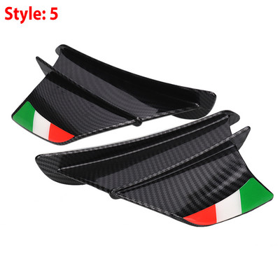 Motorkerékpár Winglet aerodinamikus szárnykészlet légterelő Suzuki GS500 GS500E GS500F SV1000 Samurai GN125