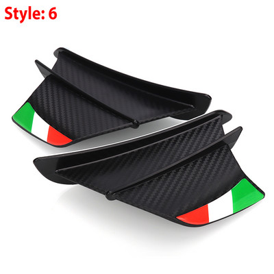 Motorkerékpár Winglet aerodinamikus szárnykészlet légterelő Suzuki GS500 GS500E GS500F SV1000 Samurai GN125