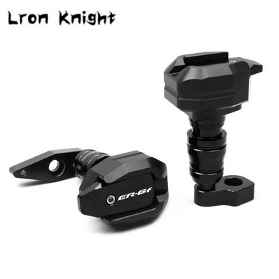 KAWASAKI ER-6N ER-6F ER6N ER6F ER 6N 6F motorkerékpárhoz, CNC leesés elleni védőkeret csúszka kivezetésvédő ütközésvédő védő