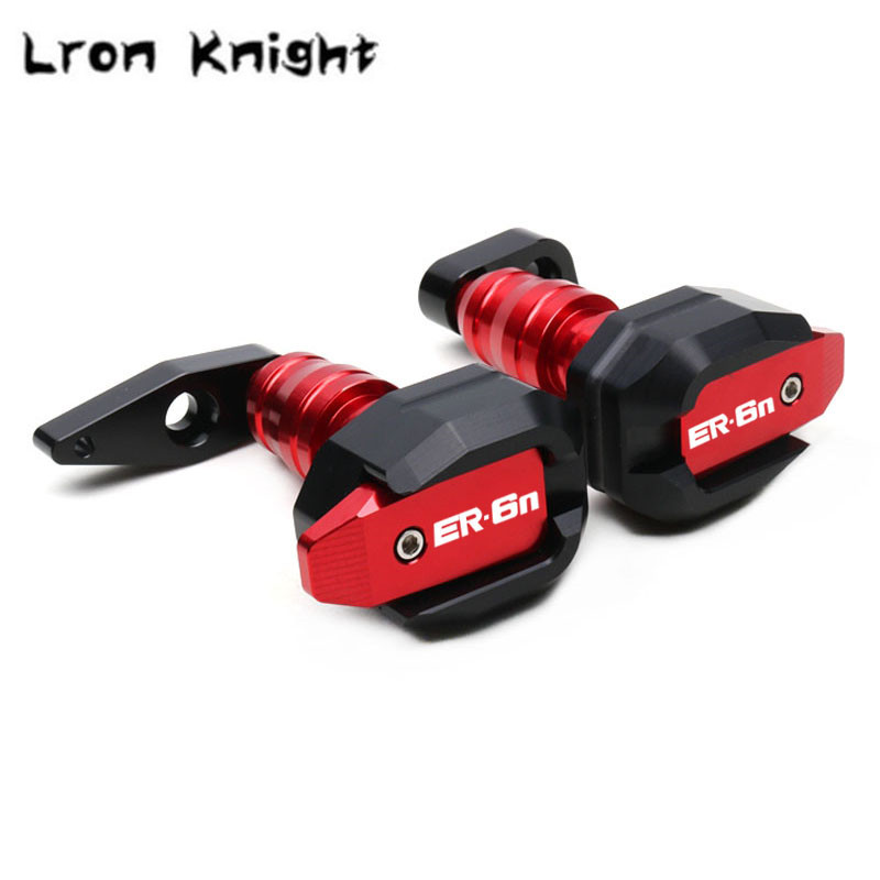 KAWASAKI ER-6N ER-6F ER6N ER6F ER 6N 6F motorkerékpárhoz, CNC leesés elleni védőkeret csúszka kivezetésvédő ütközésvédő védő