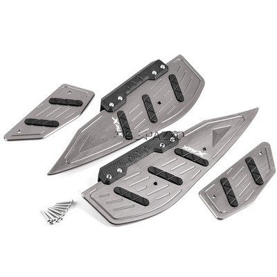 Motocyklové príslušenstvo CNC opierky na nohy, opierky na nohy, kryty pedálov, vhodné pre Yamaha XMAX 300 X-MAX 250 300 2017-2020