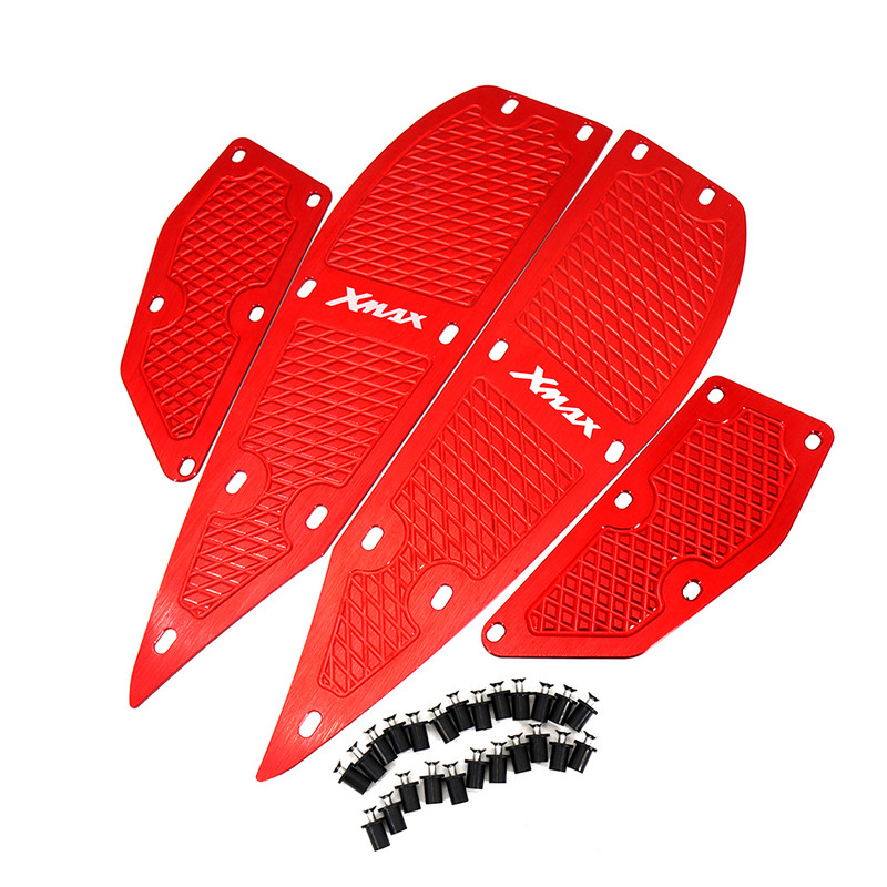 Motocyklové príslušenstvo CNC opierky na nohy, opierky na nohy, kryty pedálov, vhodné pre Yamaha XMAX 300 X-MAX 250 300 2017-2020